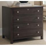 Hooker Furniture South Park 4-Drawer Lateral Filing Cabinet Wood in Brown/Gray/Red | 30.25 H x 31 W x 22 D in | Wayfair 5078-10466