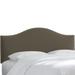 House of Hampton® Brighton Nail Button Arc Upholstered Panel Headboard Velvet | 51 H x 78 W x 4 D in | Wayfair HOHN3842 27439125