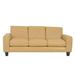 Westland and Birch Columbia 81" Genuine Leather Square Arm Sofa | 35 H x 81 W x 35 D in | Wayfair Columbia-S-2