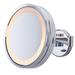 Jerdon 9.75" Lighted Mirror | 9.5 H x 9.5 W x 4 D in | Wayfair HL7CF