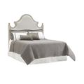 Lexington Oyster Bay Arbor Hills Headboard Upholstered/Wood & Upholstered/Polyester in Brown/Gray/White | 73.5 H x 82.75 W in | Wayfair