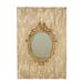 Manor Luxe Somerset Baroque Board & Decorative Wall Mirror Wood in Brown | 36 H x 24 W x 0.6 D in | Wayfair ML15854