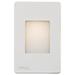 Alico Beacon Integrated LED Metal Step Light Metal in White | 4.75 H x 3 W x 0.4 D in | Wayfair WLE1105C30K-10-30