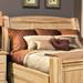 Loon Peak® Arvilla Panel Headboard Wood in Brown | 59 H x 66.25 W x 10.5 D in | Wayfair LNPK7903 39381094