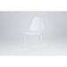 Modern Chairs USA Icon Side Chair in White Plastic/Acrylic | 32 H x 18.5 W x 21 D in | Wayfair 100-DCRE-W-W