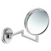 Moen Arris Modern & Contemporary Magnifying Makeup/Shaving Mirror Metal in Gray | 8.9 H x 6.65 W x 13.85 D in | Wayfair YB0892CH