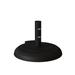 Tropitone Aluminum Free Standing Umbrella Base Aluminum in Black | 17 H x 24 W x 24 D in | Wayfair CFCA24RW15-125_OBS