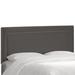 House of Hampton® Dannilyn Nail Buttoned Panel Headboard Upholstered/Microfiber/Microsuede in Brown | 52 H x 41 W x 4 D in | Wayfair