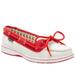 Women's White Los Angeles Angels Sunset Boat Shoe