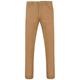 Kam Men's Extra Tall Slim Fit Stretch Chino Trousers (Alba) in Stone in 40W x L38