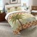 Bayou Breeze Helen Spice Palm Comforter Polyester/Polyfill/Cotton in Red | Twin | Wayfair BBZE4568 45385289