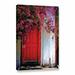 Alcott Hill® ' Door' Photographic Print On Wrapped Canvas in Red | 12 H x 8 W x 2 D in | Wayfair ACOT4685 38303360