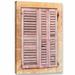 Ophelia & Co. French Shutters Photographic Print on Wrapped Canvas Canvas | 16 H x 24 W x 2 D in | Wayfair AGGR1018 34769041