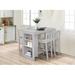 Lark Manor™ Covey 24" Counter Stool Wood in Gray | 35 H x 16 W x 18 D in | Wayfair 44216CE02592447A9FB98DBAE8B92CC0