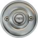 Alcott Hill® Traditional Hard-wired Metal Door Bell Push Button in Gray | 2.5 H x 2.5 W x 0.5 D in | Wayfair ALTH4698 43472873