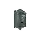 Amco Mailboxes Colonial Locking Wall Mounted Mailbox Aluminum in Green | 20 H x 12 W x 4 D in | Wayfair WM-209-Textured Green