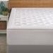 Alwyn Home MicronOne Allergen Barrier 1" Down Alternative Mattress Pad 80.0 H x 60.0 W x 1.0 D in Down Alternative in White | Queen | Wayfair