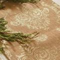 Heritage Lace Marianne Table Runner Burlap in Gray/Yellow | 13 D in | Wayfair BD-1372G