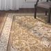 White 63 x 0.6 in Area Rug - Astoria Grand Arpdale High-End Ultra-Dense Thick Bordered Floral Beige Area Rug Polypropylene | 63 W x 0.6 D in | Wayfair