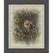 Ashton Wall Décor LLC 'Gold Finch' Framed Photographic Print on Wrapped Canvas Canvas, Wood in Brown/Gray | 19.5 H x 16.5 W x 1.13 D in | Wayfair