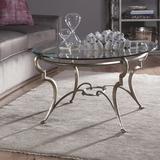 Artistica Home Signature Designs Colette Cocktail Table Metal in Gray | 19 H x 45 W x 33 D in | Wayfair 2022-949C
