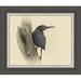 Ashton Wall Décor LLC 'Green Heron II' Framed Painting Print on Wrapped Canvas Canvas, in Brown/Gray/Indigo | 16.5 H x 19.5 W x 1.13 D in | Wayfair