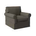 Armchair - Braxton Culler Benton 40" Wide Armchair Other Performance Fabrics in Brown | 38 H x 40 W x 40 D in | Wayfair 628-101/0863-84