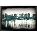 Buy Art For Less 'Boston Skyline VII' by Brandi Fitzgerald Framed Graphic Art Paper in Black/White | 16 H x 24 W x 1 D in | Wayfair