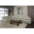 Gray Reclining Sectional - Wade Logan® Maggio 159" Wide Linen Left Hand Facing Modular Sectional Linen | 33 H x 159 W x 76 D in | Wayfair