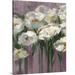 Winston Porter 'Anemones' by Anieyah Painting Print on Canvas Canvas, Polyester in Green/Indigo/White | 30 H x 24 W x 1.25 D in | Wayfair