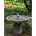 Campania International Autumn Cast Stone Leaves Fountain Concrete in Green | 24 H x 28.25 W x 28.25 D in | Wayfair FT-234-EM