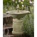 Campania International Borghese Cast Stone Fountain Concrete in Green | 27.25 H x 25.5 W x 20 D in | Wayfair FT-219-VE