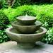 Campania International Platia Cast Stone Fountain | 21 H x 30.25 W x 30.25 D in | Wayfair FT-34-BR