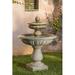 Campania International Longvue Concrete Fountain | 53 H x 36.5 W x 36.5 D in | Wayfair FT-225-NA