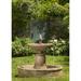 Campania International Borghese Cast Stone Fountain | 32 H x 34.5 W x 34.5 D in | Wayfair FT-224-BR