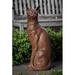 Campania International Checkers Statue Concrete, Copper in Green | 29.25 H x 10.25 W x 11.25 D in | Wayfair A-577-EM