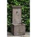 Campania International Marais Concrete Fountain | 44.75 H x 18.5 W x 16.75 D in | Wayfair FT-313-FN