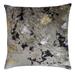 Cloud9 Design Velvet Throw Pillow w/ Tie Dye & Foil Down/Feather/Velvet | 20 H x 20 W x 1 D in | Wayfair RAINA02A-CH