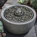 Campania International Medallion Concrete Garden Terrace Fountain | 8 H x 14 W x 14 D in | Wayfair FT-264-AL