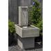 Campania International Concrete Falling Water Fountain | 46.75 H x 21.25 W x 30 D in | Wayfair FT-287-NA