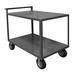 Durham Manufacturing Stock Utility Cart w/ Raised Handle Metal in Gray | 54 H x 42 W x 30 D in | Wayfair RSCR-3048-ALD-95