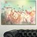 Design Art Summer Wild Flowers & Grass - Wrapped Canvas Photograph Print Canvas in Green/White | 12 H x 20 W x 1 D in | Wayfair PT12341-20-12