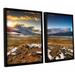 Darby Home Co The Winter Sun 2 Piece Framed Photographic Print on Canvas Set Canvas in White | 24 H x 36 W x 2 D in | Wayfair DRBC8532 33567004