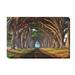 Artistic Home Gallery 'Tunnel of Light' Photographic Print on Wrapped Canvas Canvas, Solid Wood in Brown/Green | 28 H x 42 W x 1.5 D in | Wayfair