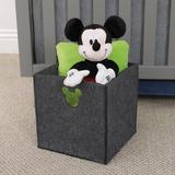 Disney Die Cut Storage Organizer Mickey Plastic Cube or Bin Plastic in Black | 10 H x 10 W x 10 D in | Wayfair 2546362