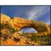 East Urban Home 'Wilson Arch w/ A Span Of 91 Feet & Height Of 46 Feet, Made Of Entrada Sandstone, Utah' Framed Photographic Print Canvas | Wayfair