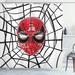 East Urban Home Superhero Spider Hero Mask Art Shower Curtain + Hooks Polyester | 75 H x 69 W in | Wayfair EABN1126 39404132