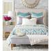 Eastern Accents Eloise Traditional Duvet Cover Cotton in Blue/Gray | Daybed Duvet Cover + 2 Shams | Wayfair BDD-384