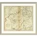 East Urban Home 'State of Kentucky, 1796' Framed Print Paper | 39 H x 44 W x 1.5 D in | Wayfair EASN3851 39506524