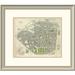 East Urban Home 'Brussels, Belgium, 1837' Framed Print Paper in Gray | 21 H x 24 W x 1.5 D in | Wayfair EASN3599 39505632